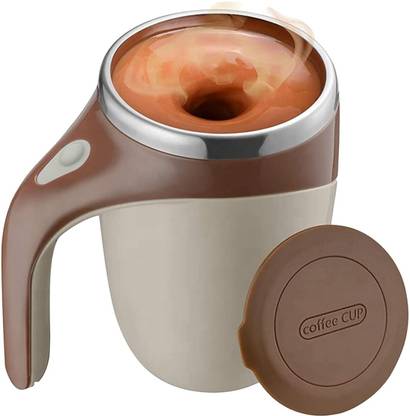 SVULINT Self Stirring Coffee,Rechargeable Automatic Magnetic Mixing Plastic, Stainless Steel Coffee Mug
