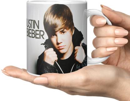 PrintingZone Justin Bieber Justin Drew Bieber Cup Hollywood Singer (HWS-25) Ceramic Coffee Mug