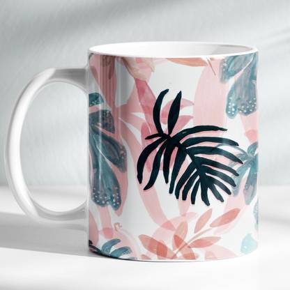 ForVano Beautiful With vibrant and lively floral pattern Ceramic Coffee Mug