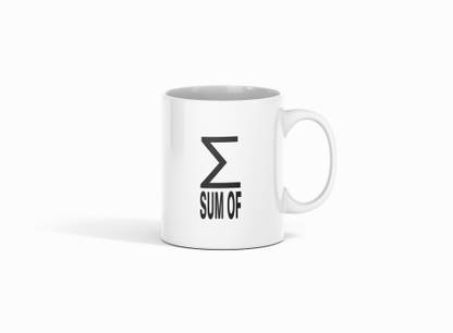 Nidhii Sales Sum of -Formula Themed Printed Coffees For Maths Lovers Ceramic Coffee Mug