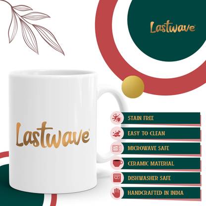 LASTWAVE Good Grammar Is Sexy, Teacher Quote - Graphic Printed 325ml Ceramic Coffee Ceramic Coffee Mug