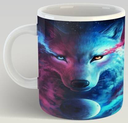 JT SMART Printed Ceramic For Gifting 330ml Model 0949 Ceramic Coffee Mug