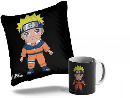 Tee Mafia Naruto Anime Combo Pillow And Ceramic Coffee Mug