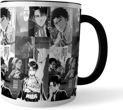 Morons Attack On Titan - Anime Merchandise D4 Ceramic Coffee Mug