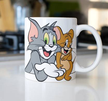 S Creation Tom and Jerry printed coffee mugs m-9 Ceramic Coffee Mug