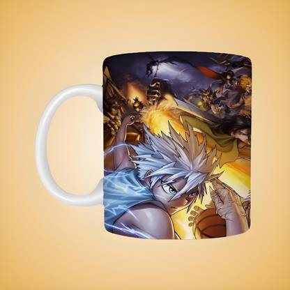 BATHLA GIFTs Anime Design, Best for drinking Hot Milk, Coffee and Tea. Ceramic Coffee Mug