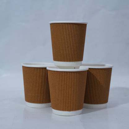 Babool ever smiling Paras Ripple Disposable Glass Hot and cold Drinks/Coffee Paper Coffee Mug