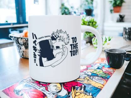 TheAvatarCloset Haikyuu To The Top Hinata White Ceramic Coffee Mug
