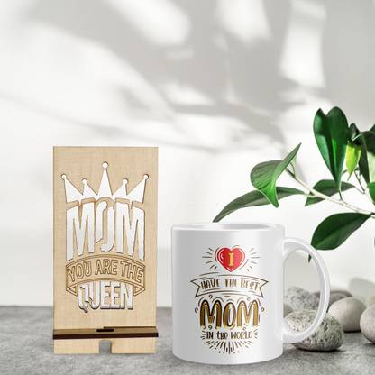 DesiDekho Mug, Keychain Gift Set