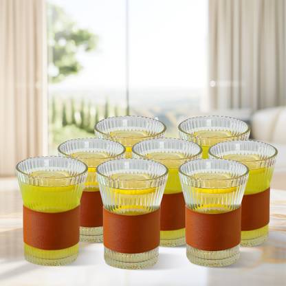 The Better Home Zest Juice Glasses Set Glass Coffee Mug
