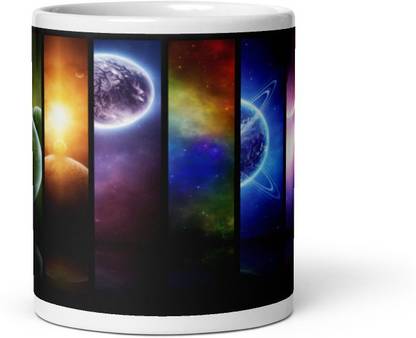 Dr Farfar Solar System Different Weather Different Way to See Gift Item Ceramic Coffee Mug
