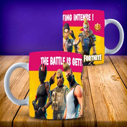 Dark Mart Fortnite 04 Gaming Printed White Ceramic Coffee Mug