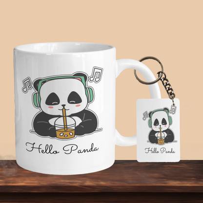 Hunter Studio 101_Hello Panda R-R Ceramic Coffee Mug