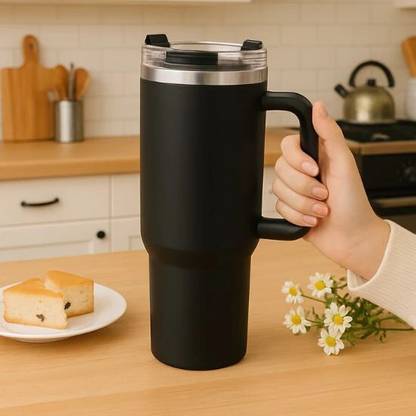 SEDOKA Stanley Style Insulated Steel with Handle – 24H Cold, 12H Hot Stainless Steel Coffee Mug