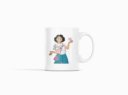 Rushaan Mirabel - Printed For Animation Lovers Ceramic Coffee Mug