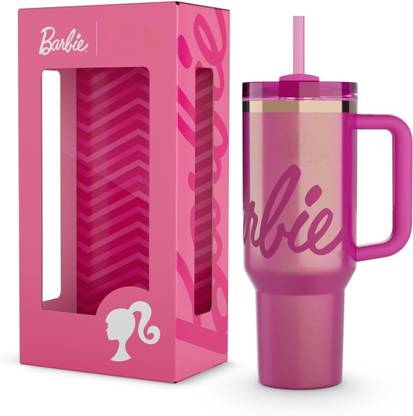 arthasya Barbie Quencher Insulated Tumbler with Handle and Lid Stainless Steel Tumbler