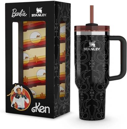 Zyvra Stanley Barbie Ken Stainless Steel Tumbler