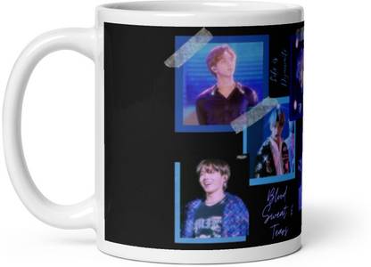 Avi enterprise Bts Army Best Design Printed BTS Cup | Best Gifts For Bts Army | Design 79 | Ceramic Coffee Mug