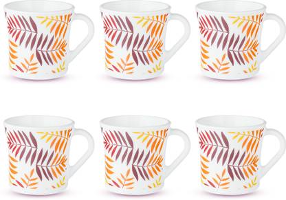 Larah by Borosil Crysta - Costa Opalware Coffee Mug