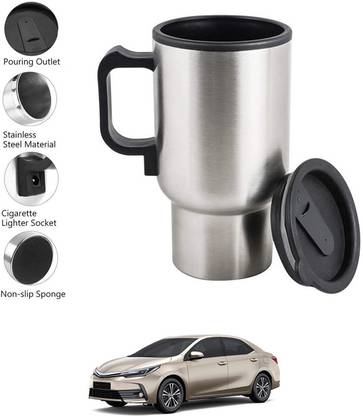 MATIES Universal Comfortable Electric Steel Double Wall For Travelling 034 Stainless Steel Tumbler