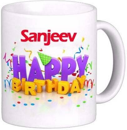 GNS Enterprise Happy Birthday Gift for Shekhar Music 007 Ceramic Coffee Mug