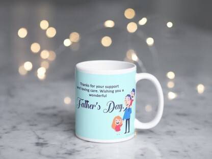 Smookyarora Printed Ceramic For Gifting 330ml Model 0968 Ceramic Coffee Mug