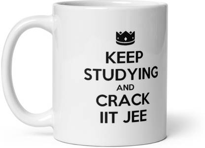 Dr Farfar Keep Studying And Crack IIT JEE Ceramic Coffee Mug
