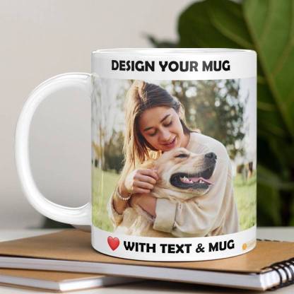 FAZAKA Name Coffee Cup Add Photo, Best Coffee Cup,Logo, Ceramic Coffee Mug