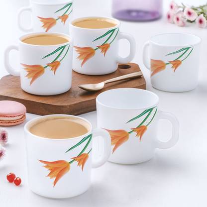 Larah by Borosil Firefly Opalware Coffee Mug