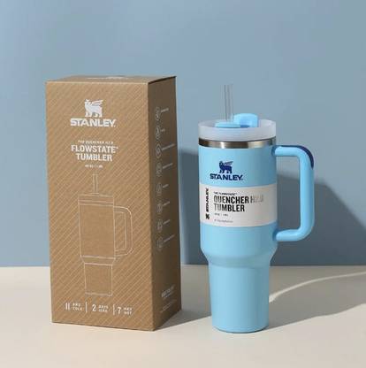 Armore Stanley Quencher Tumbler with Handle & Straw 40 oz | Insulated Cup for Travel Stainless Steel Tumbler