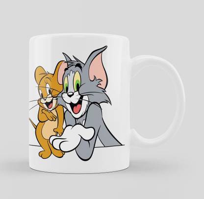 iMPACTGift Tom & Jerry Best Friends Premium Quality Printed Ceramic Coffee Mug