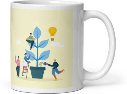 Mr UVD Tree Gives Unlimited Benefits_MUGG Ceramic Coffee Mug