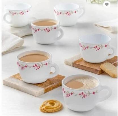 BOROSIL 6N 14CL VERONA CUP Opalware Coffee Mug