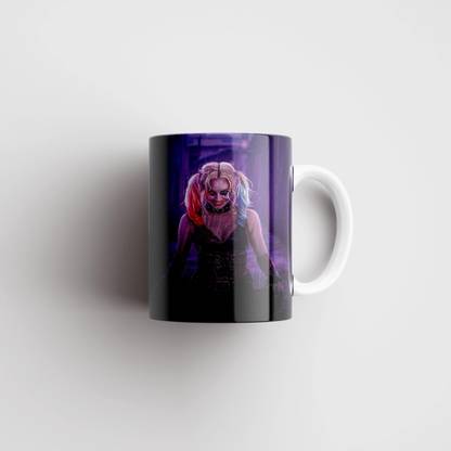 MugsNation Chaos & Cupcakes | Harley Quinn Ceramic Coffee Mug