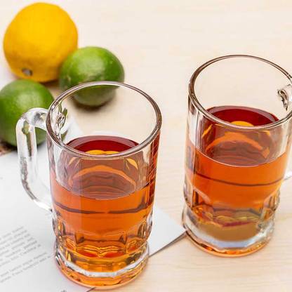 जय गट्रड सेलर Italian Premium Glass Beers with Handle ग्लास मग