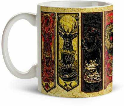 ON TREND Casa Model Design Printed Ceramic Coffee Mug
