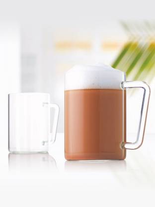 BOROSIL BVNABBMG500 Glass Coffee Mug