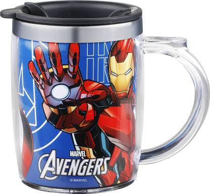 SKI Homeware AVENGER CHERRY MUG Stainless Steel, Plastic Coffee Mug