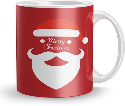 NAWEMA Merry christmas Santa Design Print Gift for Children ,Friend,Girlfriend,friend Ceramic Coffee Mug  (320 ml) at Rs. 21