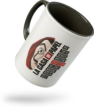 Tee Mafia Heist La Casa De Papel Ceramic Coffee Mug