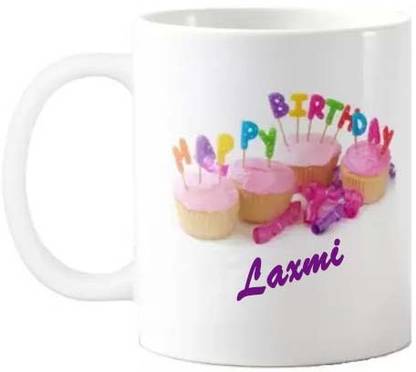 GNS Happy Birthday Gift for Laxmi HBD Quote 074 Ceramic Coffee Mug