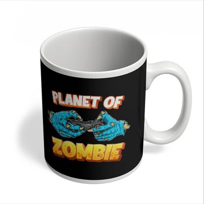 ICARUSBOX Icarus Box Planet of Zombie Halloween Ceramic Coffee Mug