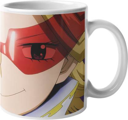 Manga Shop Shining Hero: Can't Stop Twinkling Seat No 1 My Hero Academia Anime Printed Ceramic Coffee Mug