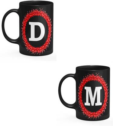 kiya craft D+M COMBO-2 Ceramic Coffee Mug