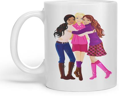 Coverage 3 Best Friends Forever Printed mug gift for friends . Ceramic Coffee Mug