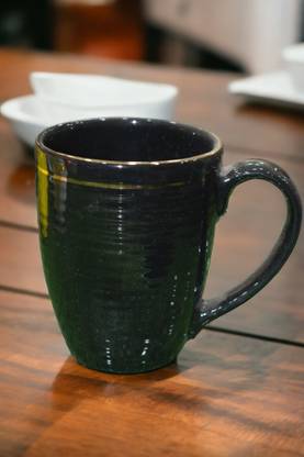 mayursupermarket Golden line Ceramic Coffee Mug