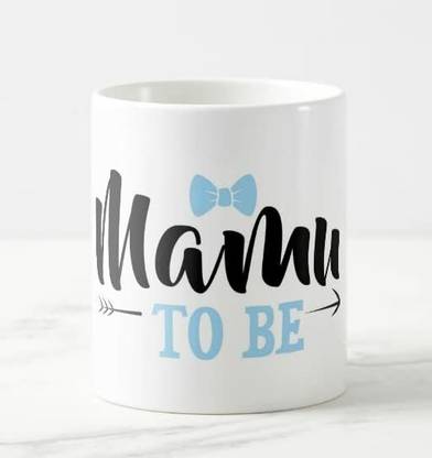 Pretty UR Party Mamu to be, Baby Showers, Pregnancy, Gift for Mama to be, Teas Ceramic Coffee Mug