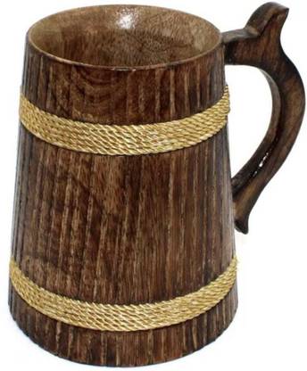 Chadhaji WOOD JUICE ,COFFEE & WATER MUG Wood Coffee Mug