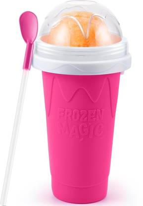 AK10ZONE Slushy Maker Cup Quick Slushie Maker Frozen Magic Slushy Cup Plastic Frosty Freezer Beer Mug
