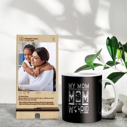 DesiDekho Mug, Keychain Gift Set